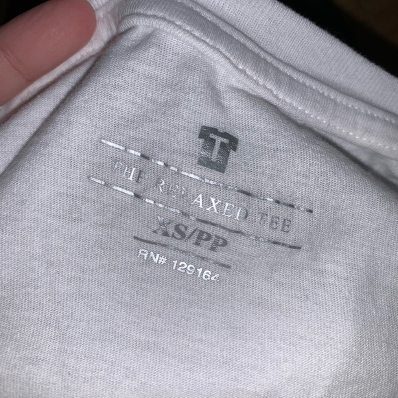 Merci beaucoup white tee - Picture 3 of 3